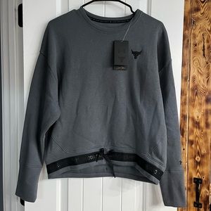 Under Armour Project Rock Crop Sweater NWT